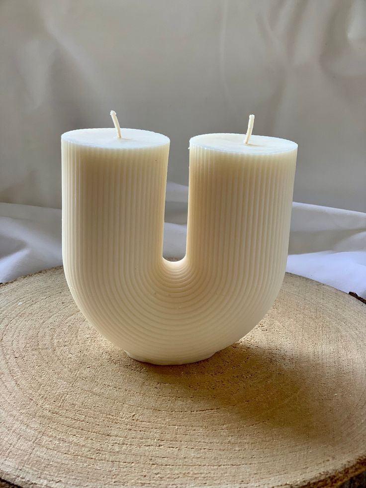 U shaped Candle