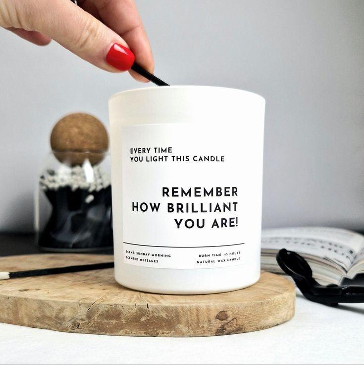 Personalised Candle