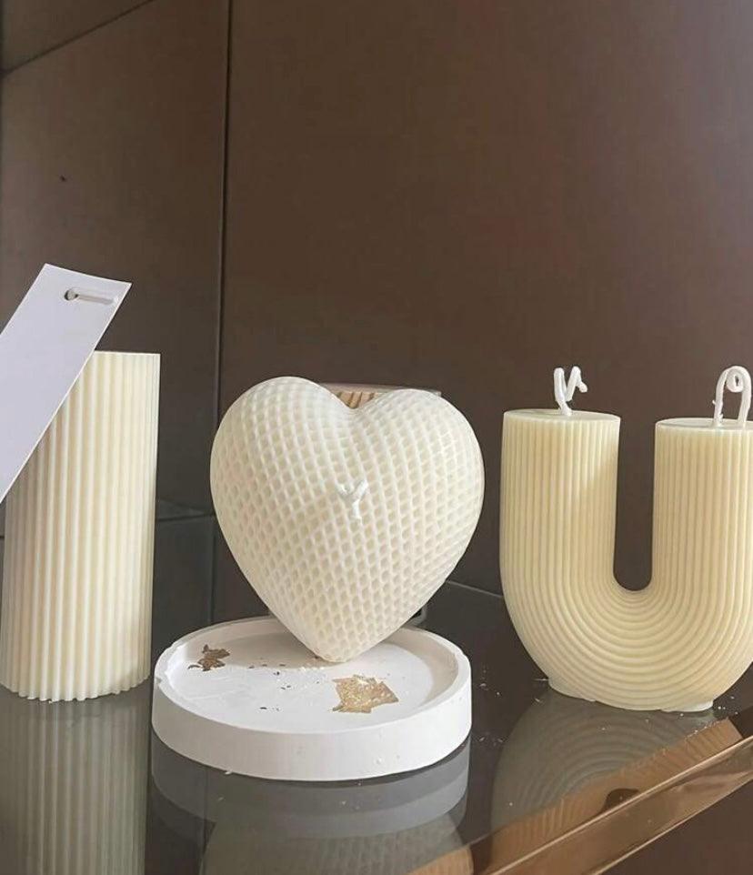 I ❤️ U Candle