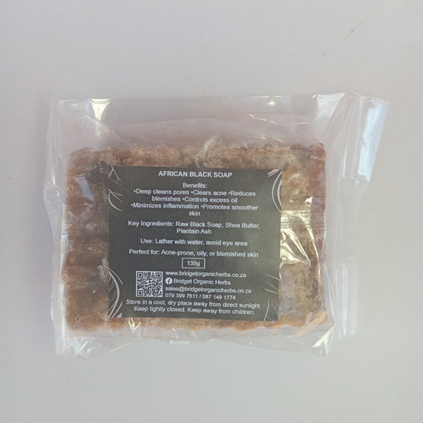African Black Soap 100g