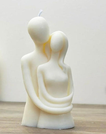 Couple Hugging Candle  Each