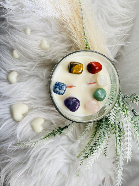 Seven Chakra Candle