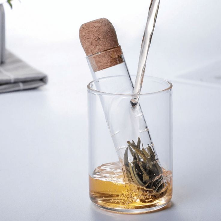 Glass Tube Tea Strainer