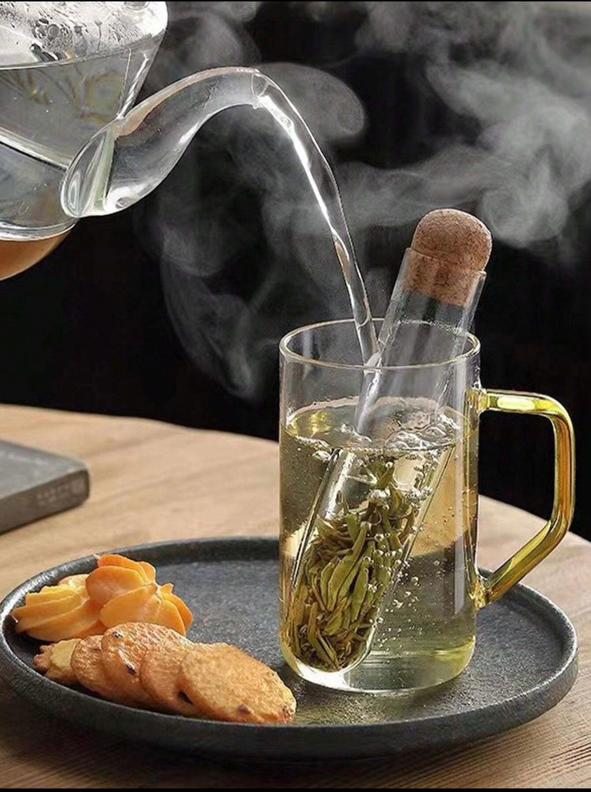 Glass Tube Tea Strainer