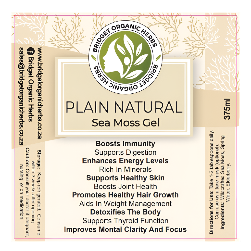 Sea Moss Gel Plain
