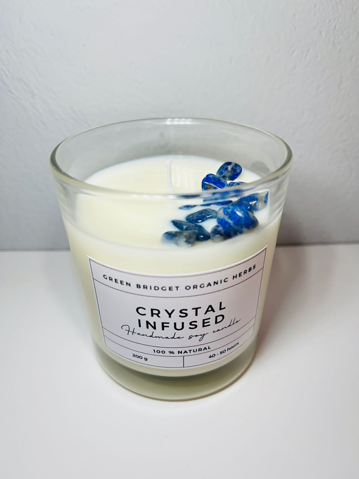 Crystal Infused Candle Each