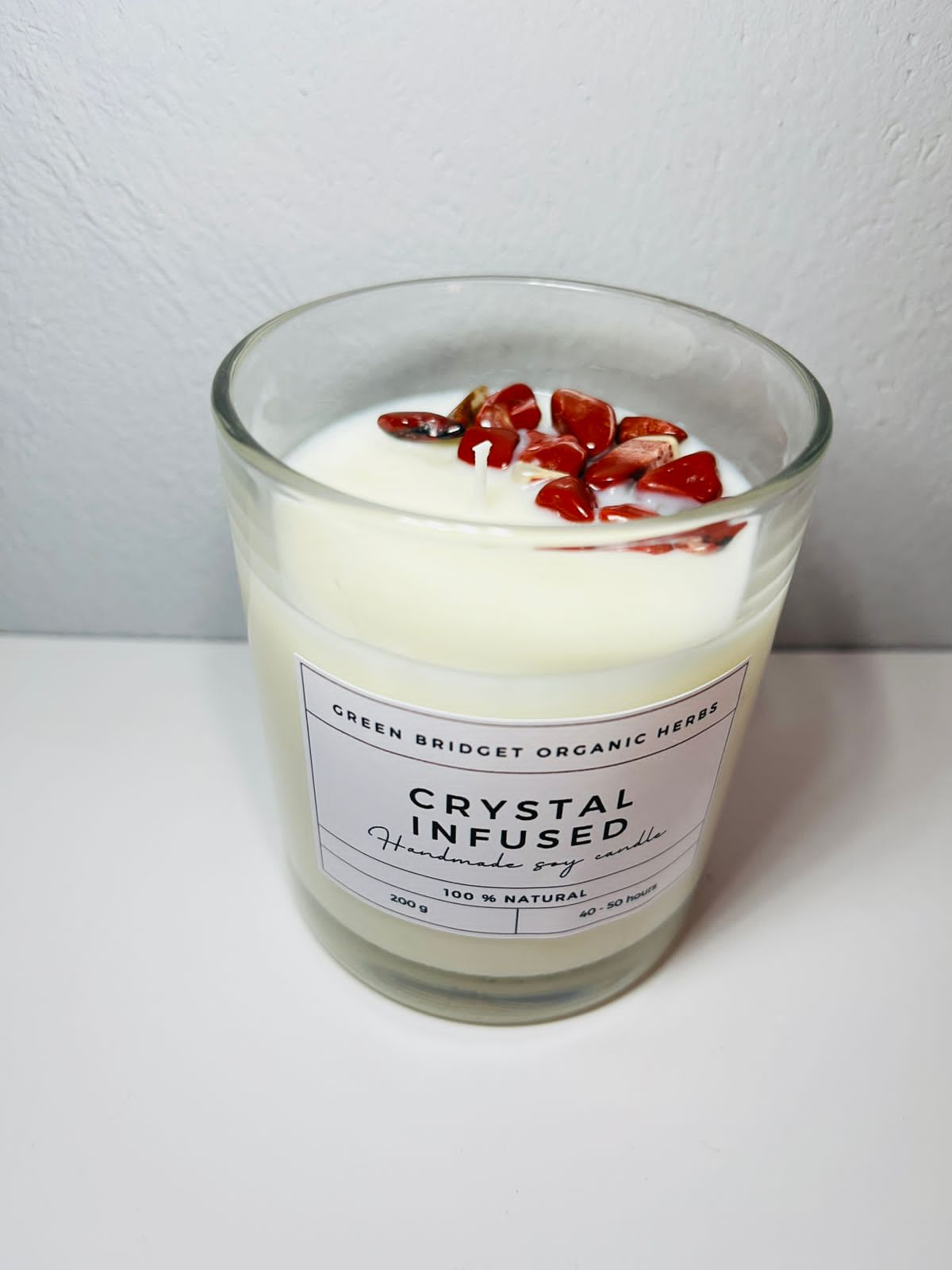 Crystal Infused Candle Each